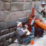 Street band, Cuzco 1989
