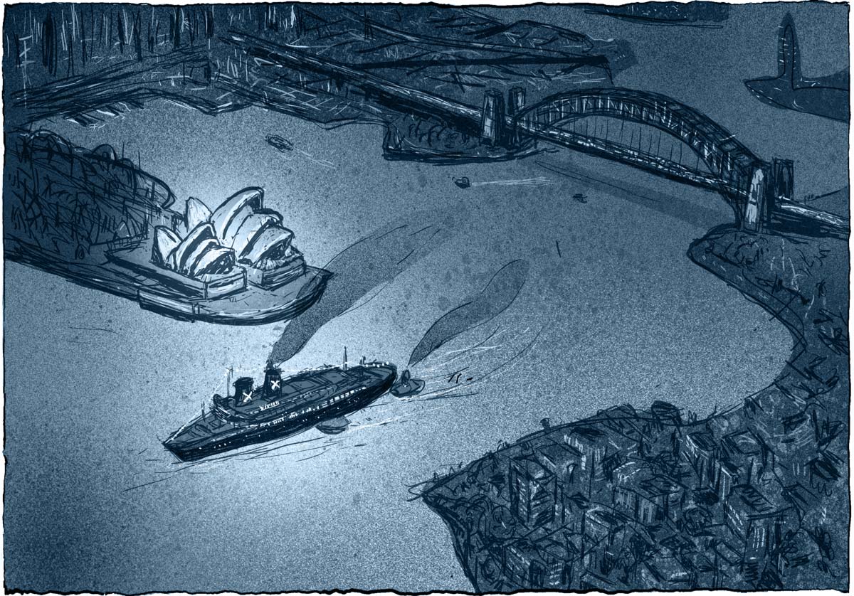 THE BIG SHIP: Sydney