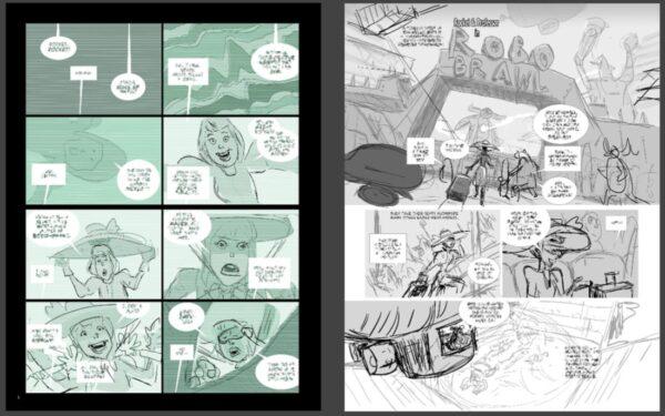 The Weirdlanders thumbnails page 2
