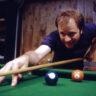 Deane's pool table, Sydney 1991.