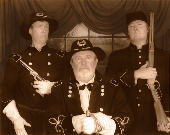 The Lost Patrol - (L to R): Major Screwup, General Malaise and Private Parts, 2006.